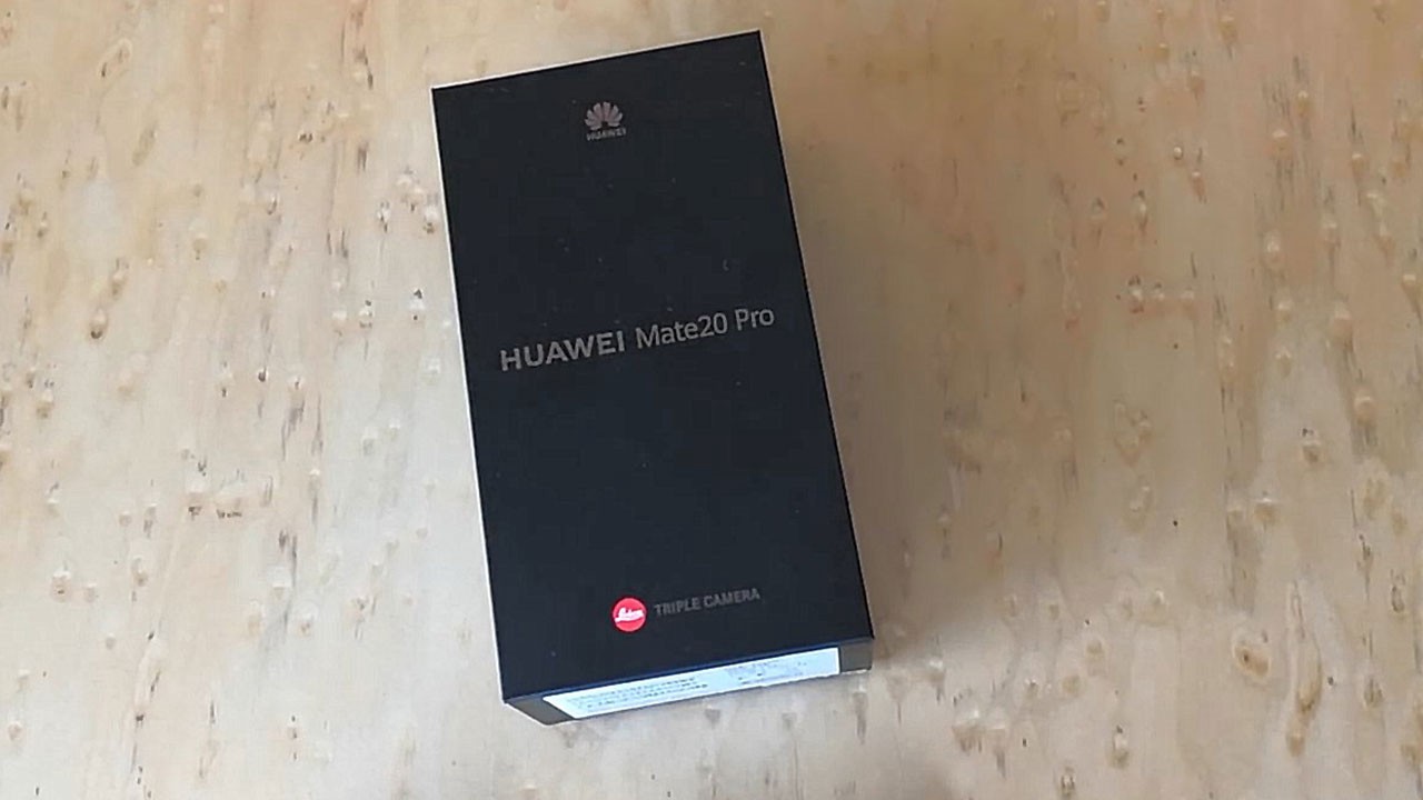 Huawei Mate 20 Pro kutudan çıkıyor! (Video)