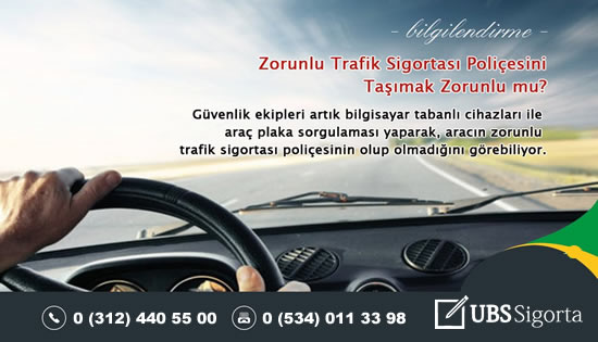 Zorunlu Araç Trafik Sigortası ve UBS Sigorta’nın Sunduğu Hizmetler